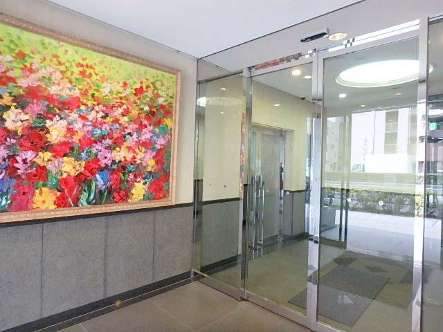 白金台ビルエントランス③