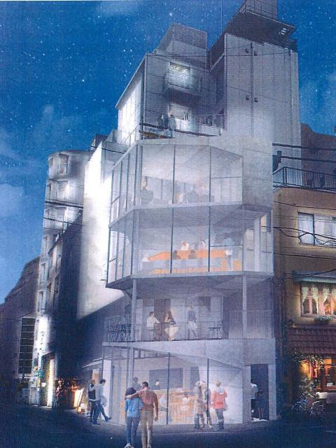 十番コアビルⅡ外観①(メイン)