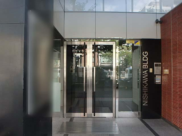 広尾西川ビルエントランス②