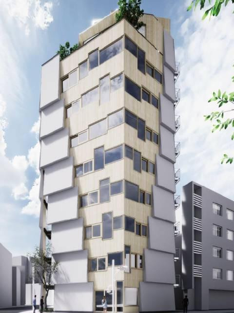 渋谷山﨑文栄堂ビル（仮称）外観①(メイン)