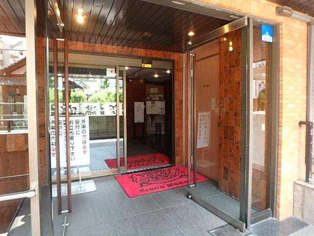 桔梗ライオンズマンション平河町エントランス③