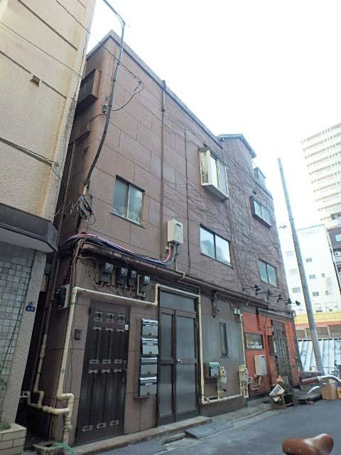 新富町錦ビル外観①(メイン)