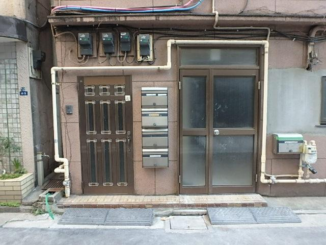 新富町錦ビルエントランス②
