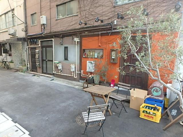 新富町錦ビルエントランス③