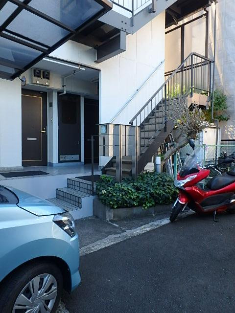 東池袋グリーンハイツエントランス①