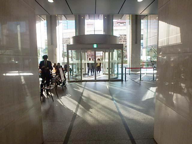 後楽森ビルのホール